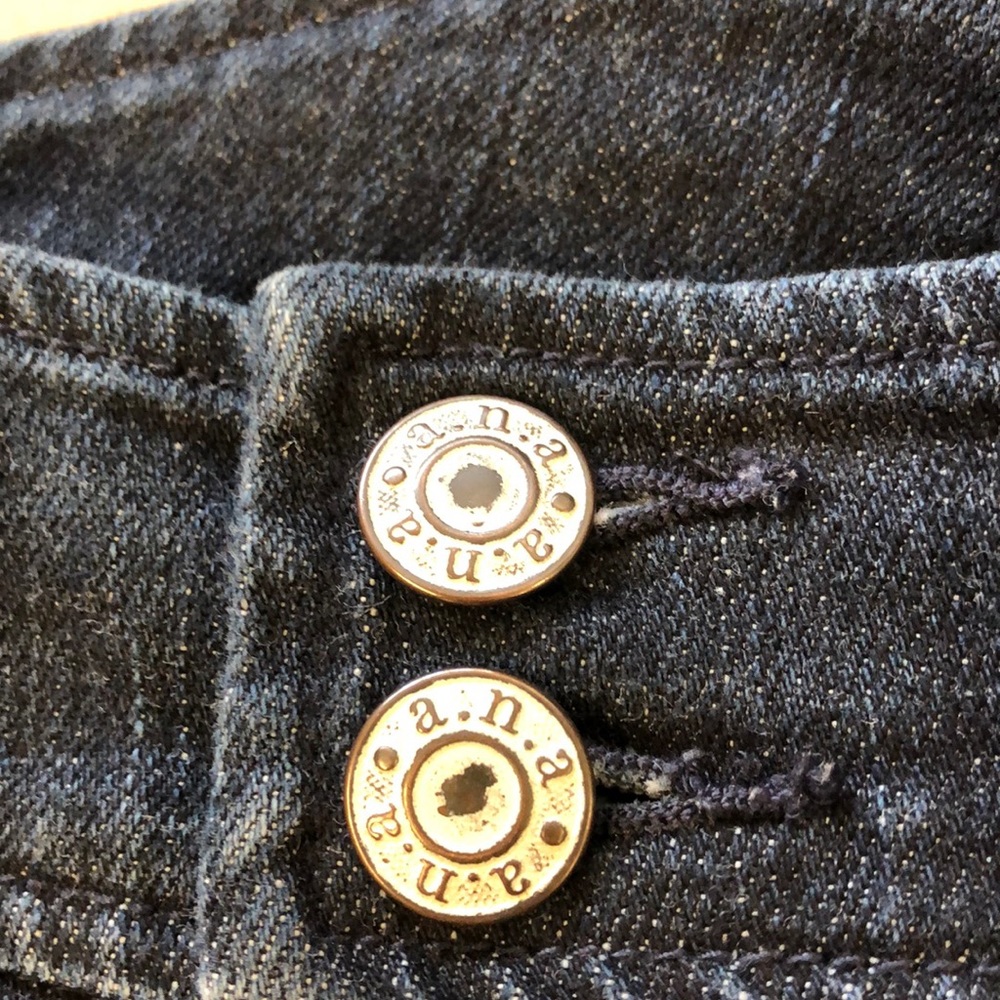 A.N.A Blue Denim Bermuda Shorts 24W - Picture 6 of 6